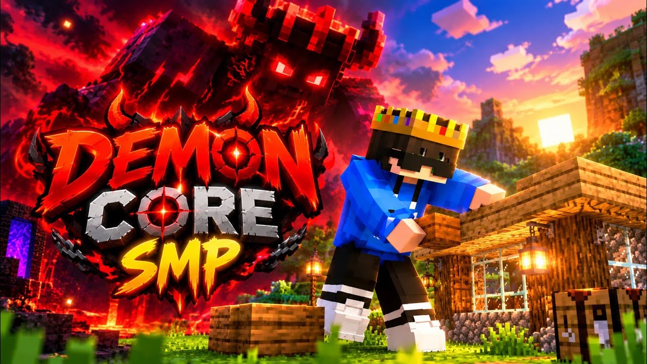 😈🔥 I Joined DEMON CORE SMP! | Minecraft SMP Hindi 🇮🇳 - YouTube