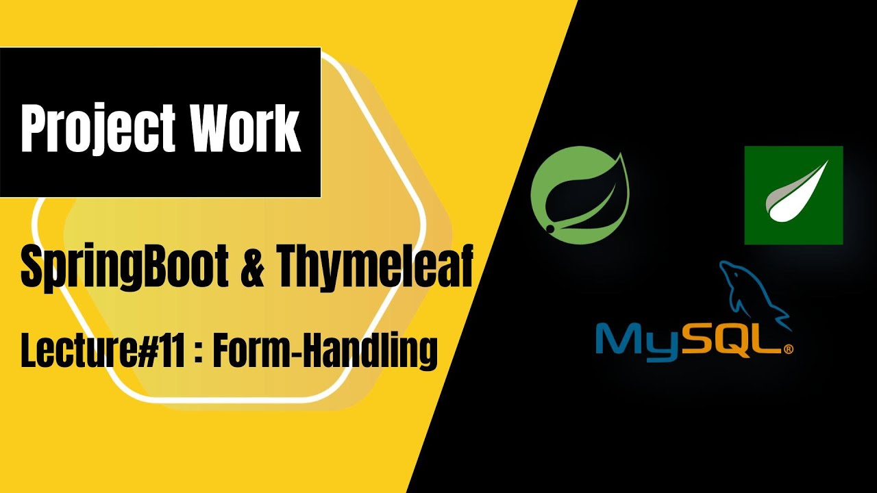 #11 : Building Dynamic Forms using Spring Boot and Thymeleaf - Complete ...