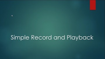 Openscript -4. Record and playback in Openscript Part 2