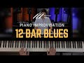 🎹12 Bar Blues Piano Tutorial Part 2 - Chord Progressions, Left Hand & Blues Scale🎹