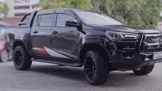 How does Toyota Hilux GR looks, when it comes to 20 Inch sport rims