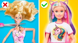 Andai Barbie Adalah Orang *Boneka Barbie Makeover* | Hacks Keren dan Gawai dari Gotcha! screenshot 3