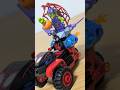 レゴスパイダーマン　マイルズモラレスとスーパートライク　#lego #spiderman #trike