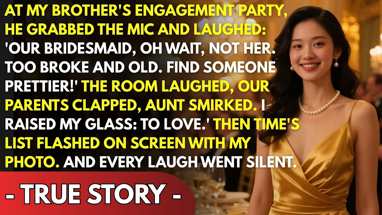 AT THE PARTY, MY FAMILY CALLED ME “BROKE AND OLD” — THEN TIME NAMED ME BEST DRESSED