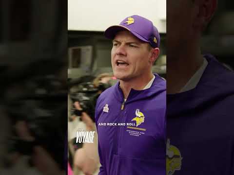 Coach's Locker Room Speech After Vikings Win Over Saints 🗣️