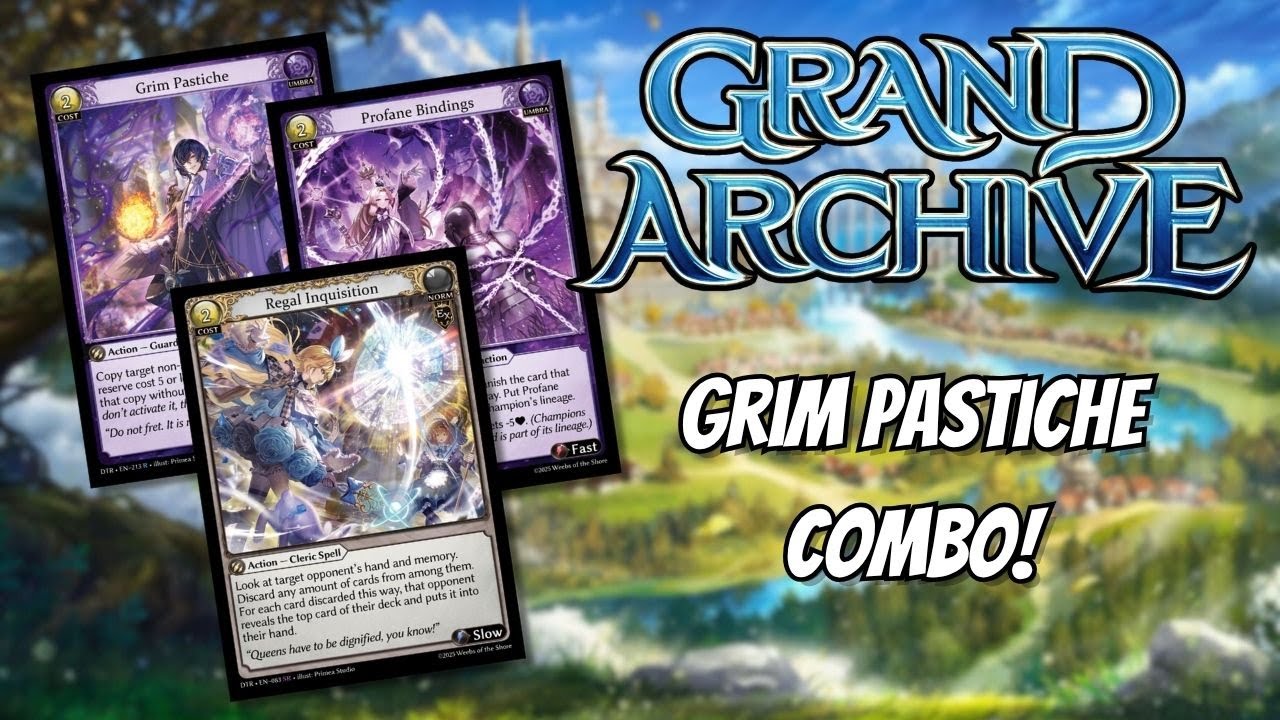 How to Break the Game with Grim Pastiche | Grand Archive TCG