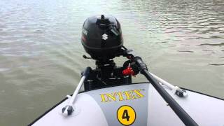 Intex Mariner 4 with suzuki 2.5hp