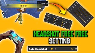 Free Fire Secret Headshot Settings | Free Fire Secret Mobile Headshot Setting | Garena Free Fire screenshot 2
