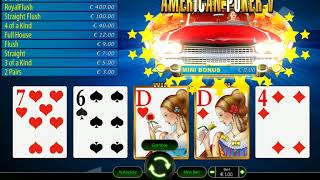American Poker V (Wazdan) screenshot 5