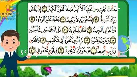 # سورة البروج  ١٢-٢٢