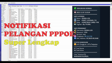 Bot Telegram Pelangan PPPoe Lengkap