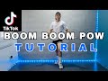 BOOM BOOM POW|TIKTOK STEP BY STEP DANCE TUTORIAL|DANCE GURU