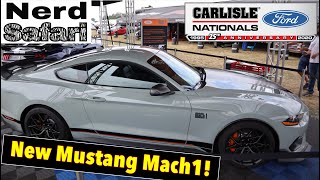 2021 Mustang Mach 1, Shelby GT350R and GT500 at Carlisle Ford Nationals 2020