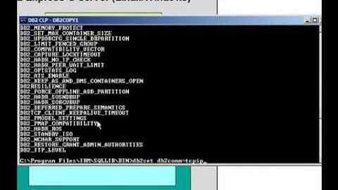 Chapter 2(16) - DB2 Configuration