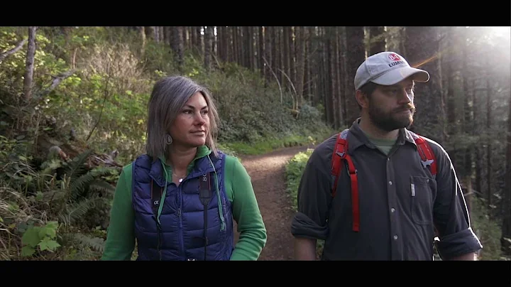 Hiking at Cape Lookout State Park with  Brian Came...