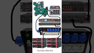 #generator wiring connection idea's stabilizer पावर सीक्वेंसर power board