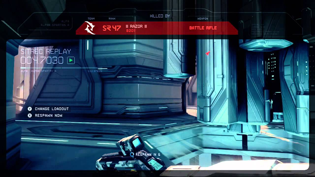 Halo 4  Multiplayer Gameplay 21 - Team Doubles on Haven - "Grenades in Grav-Lifts..."