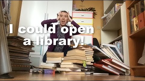 Decluttering books time-lapse + Konmari Journey to minimalism | 2020