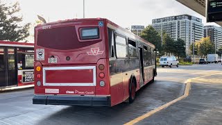 TTC Route 104 Faywood Orion Bus Ride #8372 from Wilson Stn to Sheppard West Stn (May 5th, 2023)