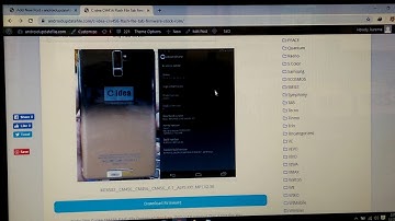 C idea CM456 Tab Firmware Flash File Download