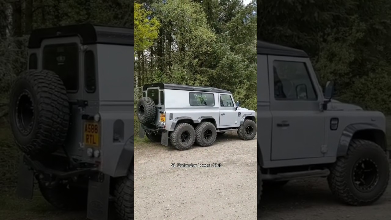 Land Rover Defender 6 Wheel Drive
