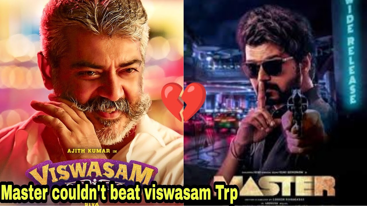 Master couldn't beat viswasam Trp 😱|100 days of Master 🔥