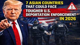 7 Asian Countries That Could Face Tougher U.S. Deportation Enforcement in 2026
