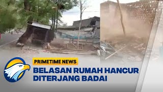 Hujan Deras dan Angin Kencang Merusak Belasan Rumah di Gunung Kidul