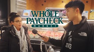 Asking Whole Foods Shoppers What They Do For a Living