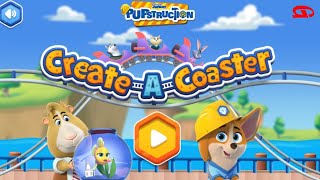 Pupstruction Create-A-Coaster - Disney Junior How To Play