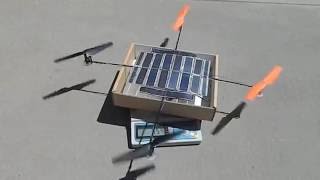 The First Solar Quadcopter