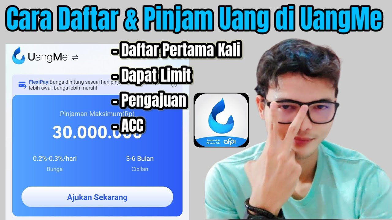 Cara Daftar & Pinjam Uang di UangMe 100% di ACC ( Full Review Tutorial )