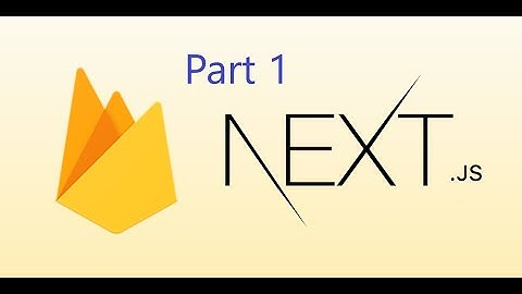 User Authentication in Web Apps Next Js, Firebase Auth, Tailwind   Part 1