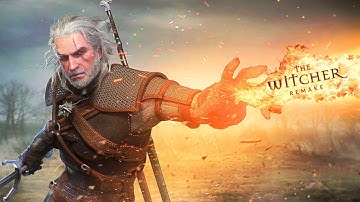 First Look at The Witcher Remake in Unreal Engine 5!