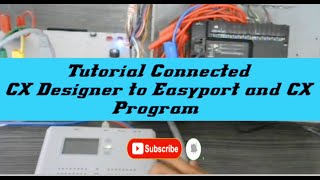 CX-Designer connecting EasyPort to CX-Programmer || Omron PLC