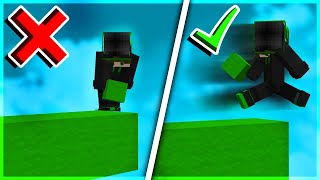 Bedwars But I Can't Press Shift | Hypixel Bedwars