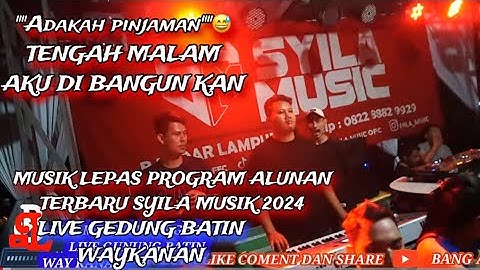 MOMENT LATSPEGAS SYILA MUSIK//FULL REMIX FULL BASS_BERLAYAR LIVE GEDUNG BATIN WAYKANAN 2024