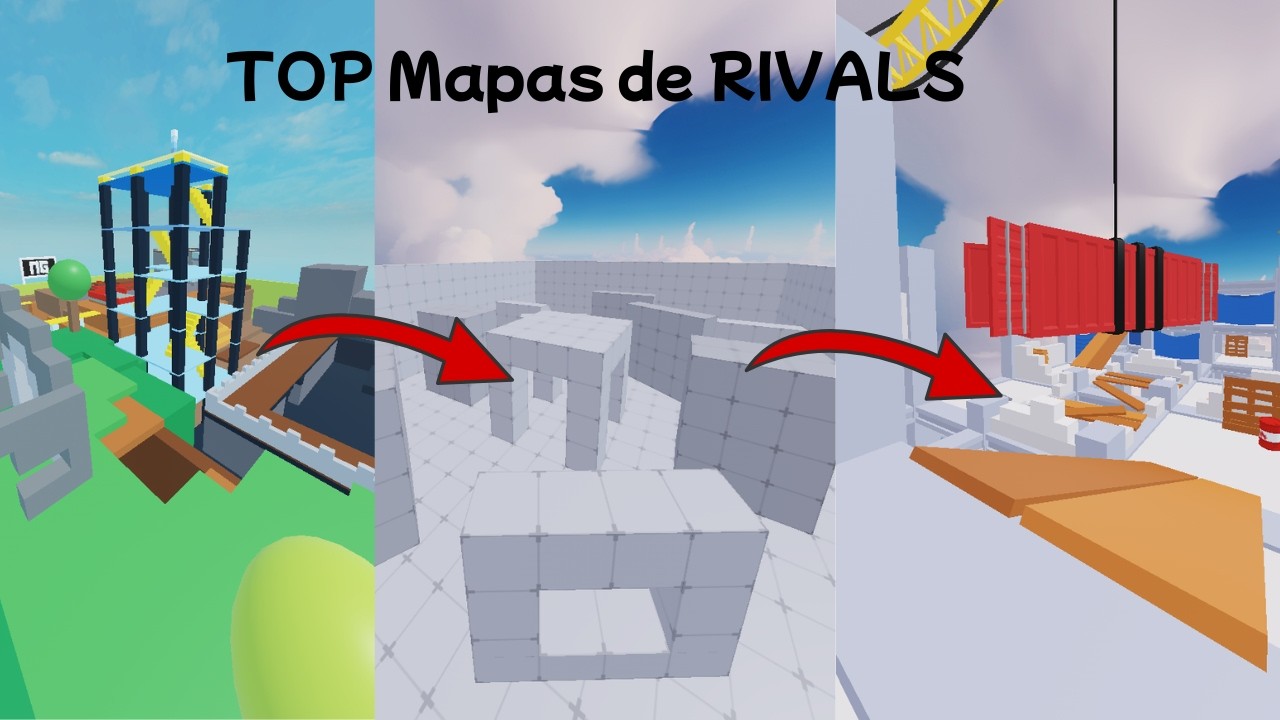 TOP de TODOS los MAPAS de RIVALS - YouTube