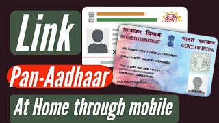 Link Aadhaar card with pan card  ||  Aadhaar link status check  || Tech Flare screenshot 5