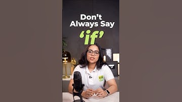 Stop Overusing "IF" | Try These Better English Alternative Words! Daily English Vocabulary | Ananya
