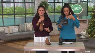 Leather Ankle Boots - Addiy Zora on QVC - YouTube