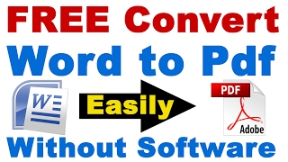 How to Convert Word to PDF Without Software for FREE  (word to pdf free conversion ) screenshot 5