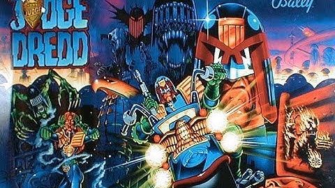 Bally Judge Dredd Pinball Promo Video 1993
