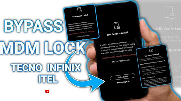 Remove MDM Lock on Tecno, iTel, Infinix, free MDM bypass. Fix your Device is Locked on Tecno spark