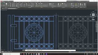 How To Make gate In 2D AutoCAD 2018 screenshot 1