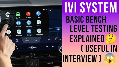Infotainment System Bench Level Testing Explained !! | #howto  #infotainment #canoe #automotive