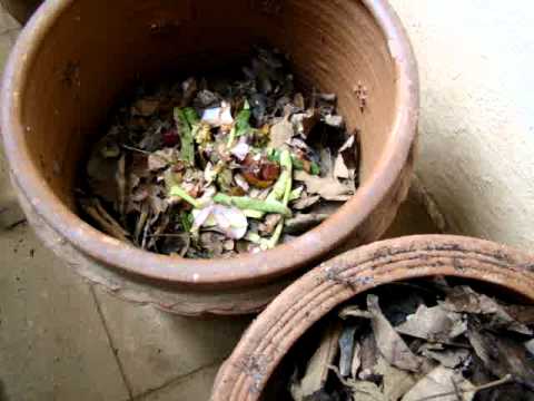How to make organic compost at home - YouTube