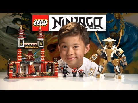 TEMPLE OF LIGHT - LEGO NINJAGO Set 70505 - Time-lapse Build, Unboxing & Review GOLDEN NINJA POWER!