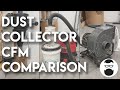 Dust Collector Suction Comparison