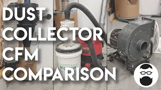 Dust Collector Suction Comparison
